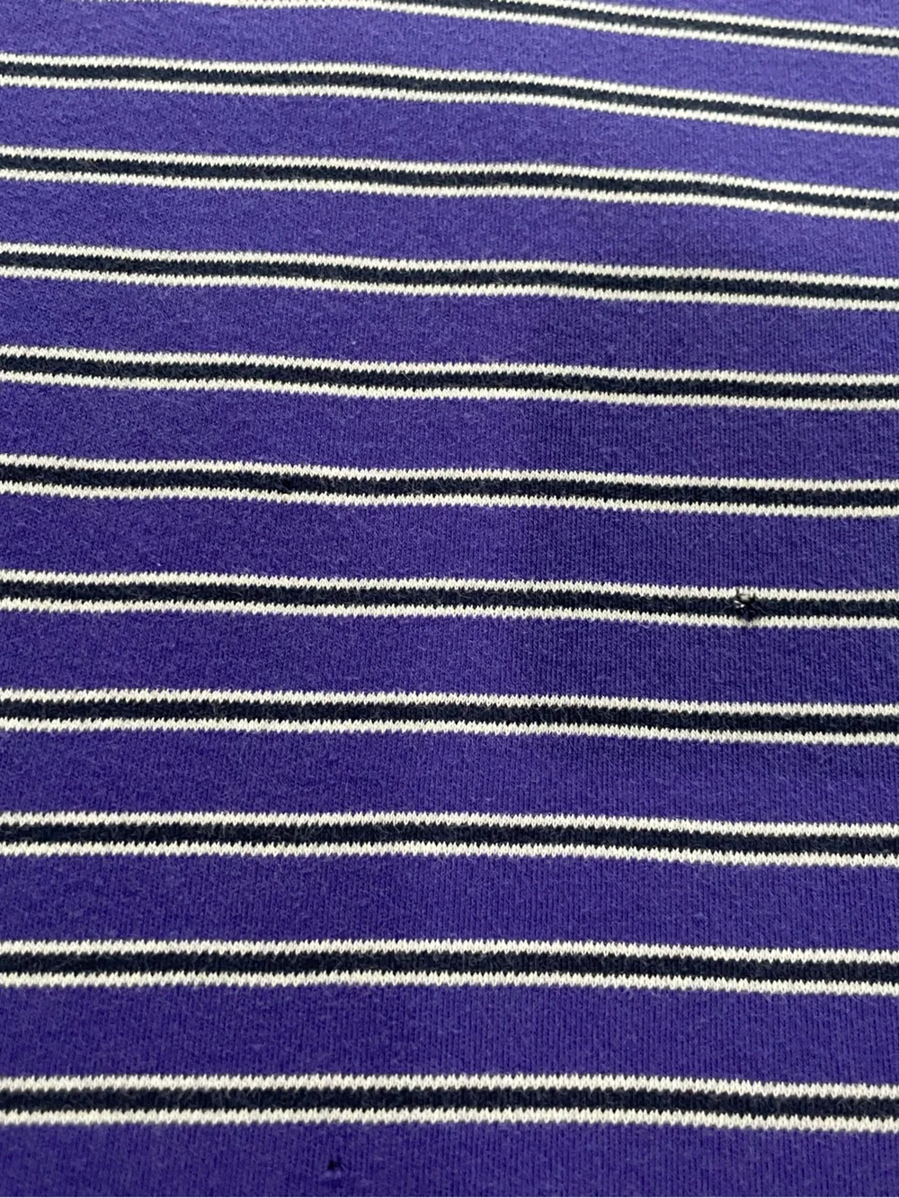 Ralph Lauren Men’s Purple Striped Polo Shirt XL